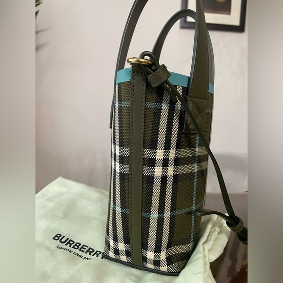 BURBERRY Mini London Tote Bag $1,350 - Picture 5 of 12